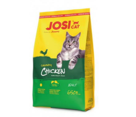 JosiCat Crunchy Chicken Сухой корм для котов Курица 650 г